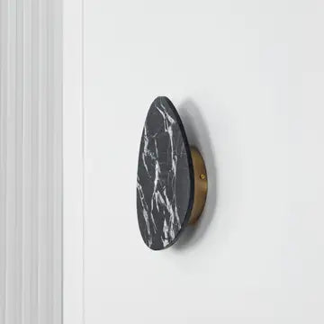 Handmade Black Étoile Marble Sconce - Twin Set